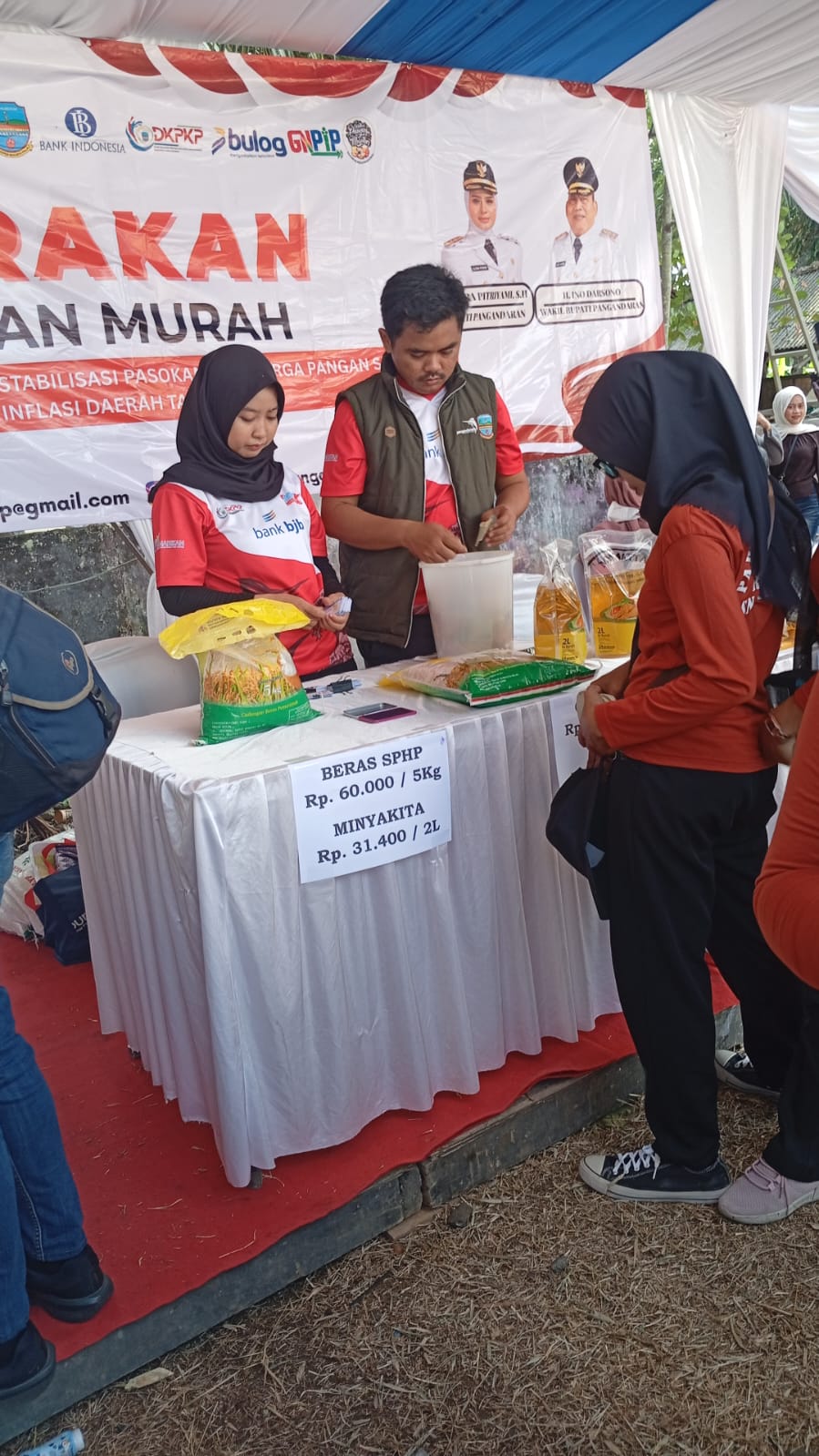Gerak Jalan Kecamatan Padaherang Hut RI Ke 81